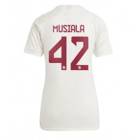 Dres Bayern Munich Jamal Musiala #42 Tretina pre Ženy 2023-24 Krátky Rukáv